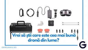 Cea mai performantă dronă cu cameră termică perfectă pentru stingerea incendiilor
