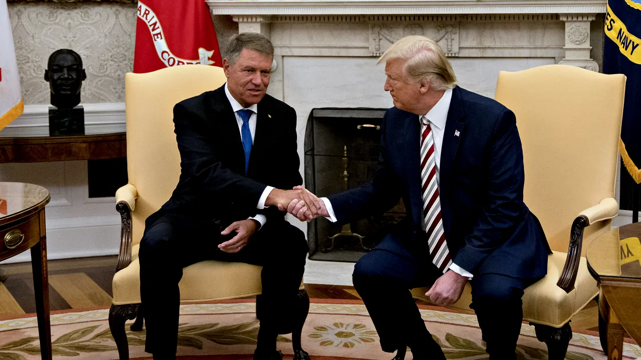 Mesajul trimis de Donald Trump preşedintelui Klaus Iohannis cu ocazia Zilei Naţionale a României