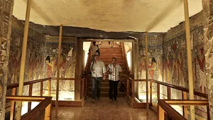 Mormântul uneia dintre cele mai importante femei din Egiptul antic, descoperit pe o insulă pe Nil 