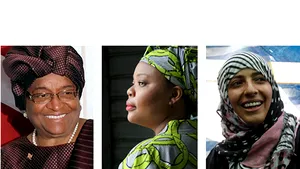 Premiul Nobel pentru Pace pe 2011: Preşedintele Liberiei, Ellen Johnson Sirleaf, şi activistele Leymah Gbowee, Tawakkul Karman