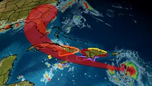 Uraganul Elsa, primul care a lovit Barbados în ultimii 60 de ani. Încotro se îndreaptă furtuna? Modelele arată mai multe variante posibile