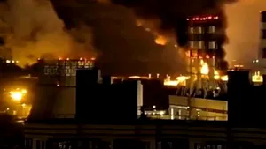 Incendiu de proporții la terminalul petrolier din Sankt Petersburg, după un atac masiv al Ucrainei