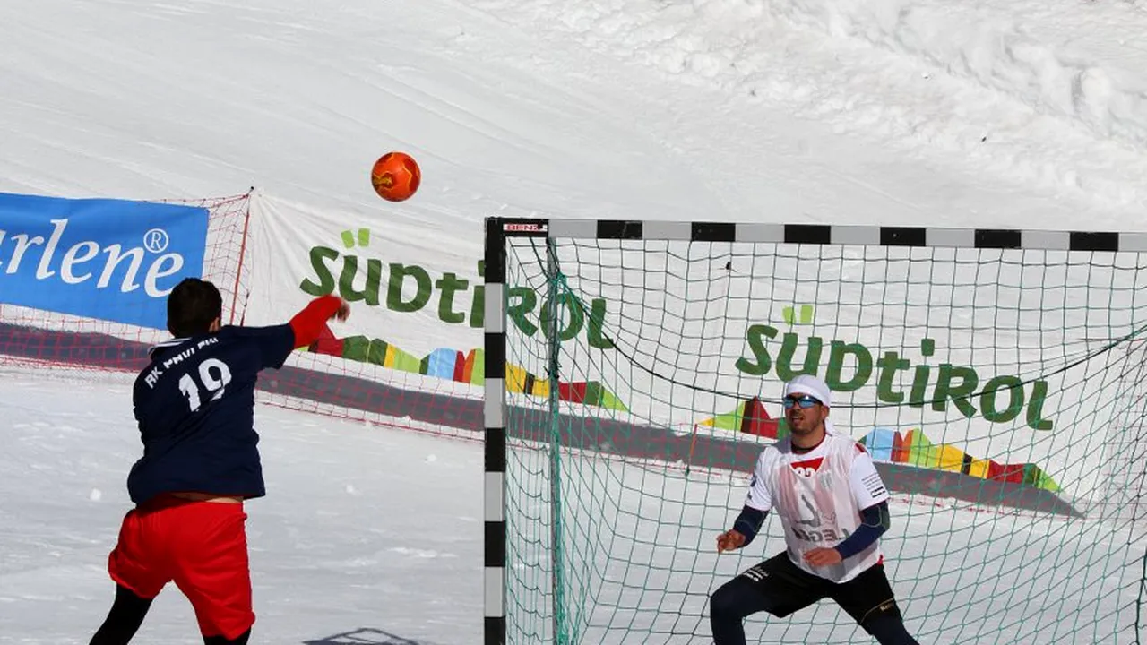Handbal pe zăpadă, turneul inedit organizat în luna februarie în Maramureş. Competiţia se adresează inclusiv amatorilor