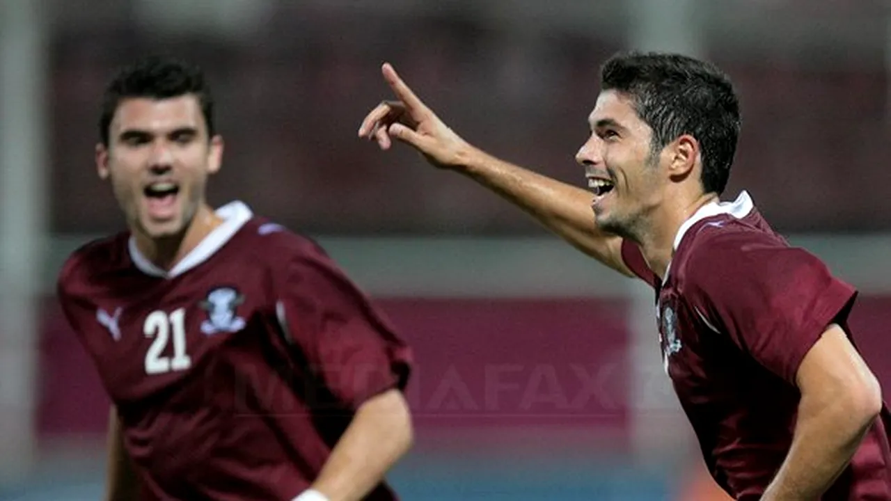 Rapid învinge Pandurii, scor 2-0, şi se califică în semifinalele Cupei României