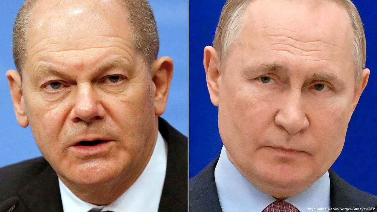Olaf Scholz şi Vladimir Putin au discutat despre modalităţi de îmbunătăţire a situaţiei alimentare