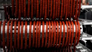 Cârnat lung de doi kilometri şi greu de două tone, în Serbia