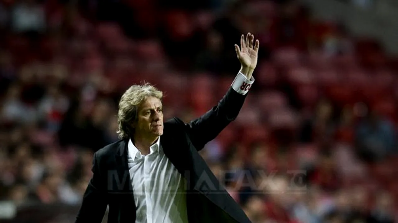 Jorge Jesus, antrenor Sporting Lisabona: Cred că este un rezultat fals