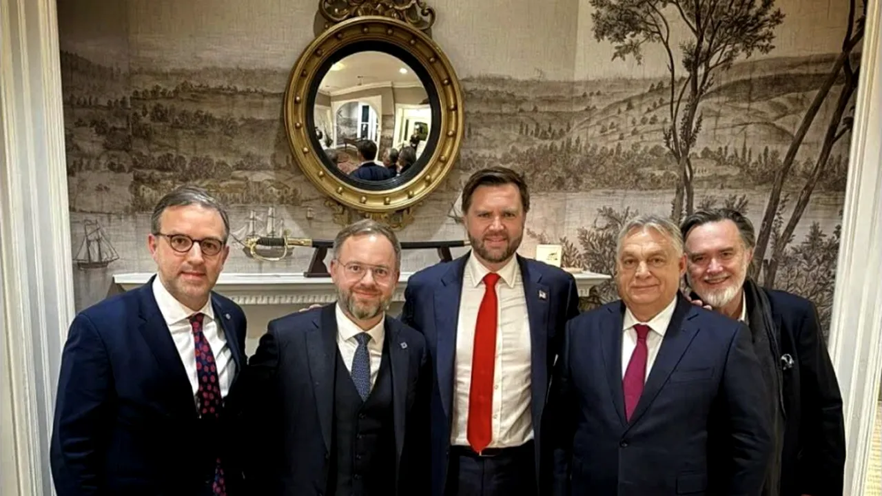 Oficial: JD Vance ajunge la Budapesta, cu câteva zile înainte de alegerile cruciale, ca să-l susțină pe Viktor Orban