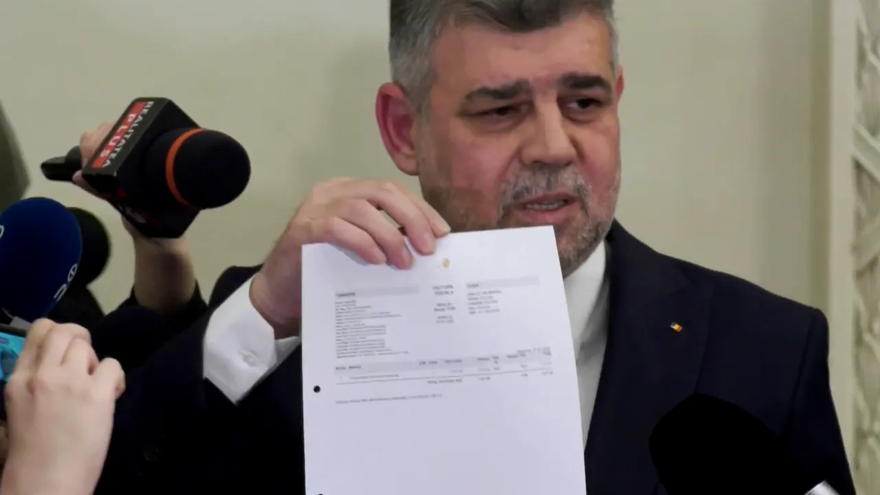 Ciolacu a venit în Parlament cu facturile pentru zborurile private la Nisa cu o aeronavă Nordis