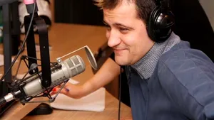 Şerban Huidu a vizitat studioul Kiss FM - FOTO