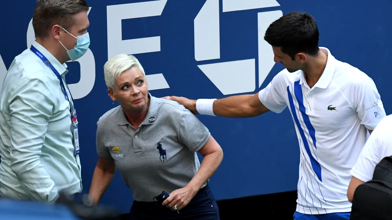 Prima reacţie a lui Novak Djokovici, după ce a fost descalificat de la US Open: Întreaga situaţie m-a lăsat trist şi gol