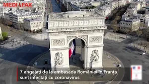 Şapte angajaţi din cadrul Ambasadei României în Franţa au fost testaţi pozitiv cu noul coronavirus 