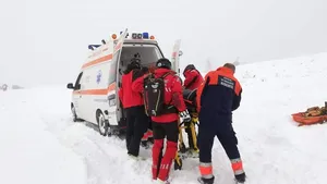 Salvamontiştii au intervenit la 39 de accidente, în a doua zi de Crăciun