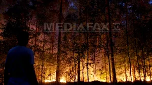 Risc de incendii crescut în Republica Moldova, din cauza temperaturilor foarte ridicate