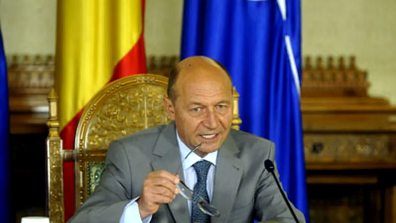 Preşedintele Traian Băsescu face o declaraţie de presă la ora 14.00
