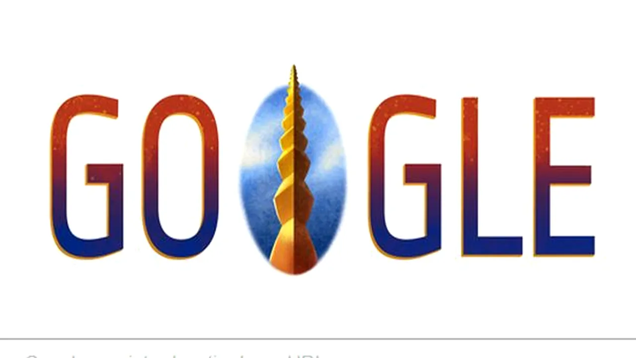 Google sărbătoreşte Ziua Naţională a României printr-un logo în care apare 