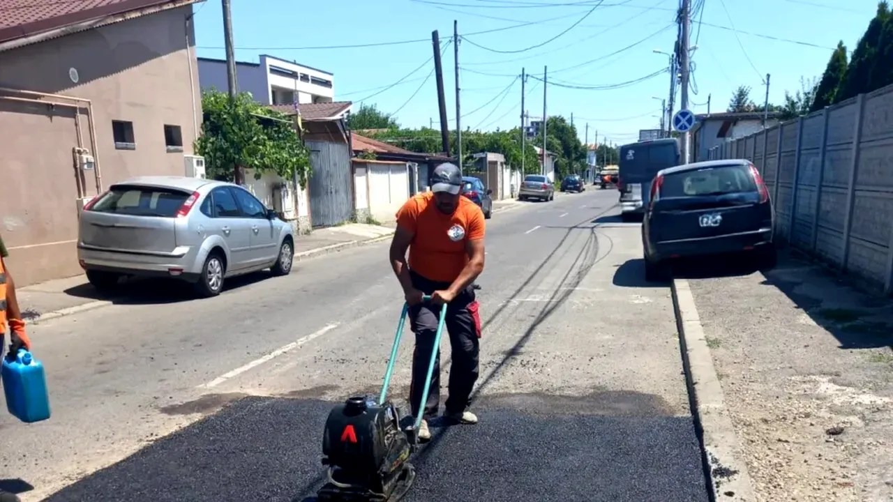 INFRASTRUCTURĂ 5: Lucrări de reparații la carosabil în zona Rahova (P)