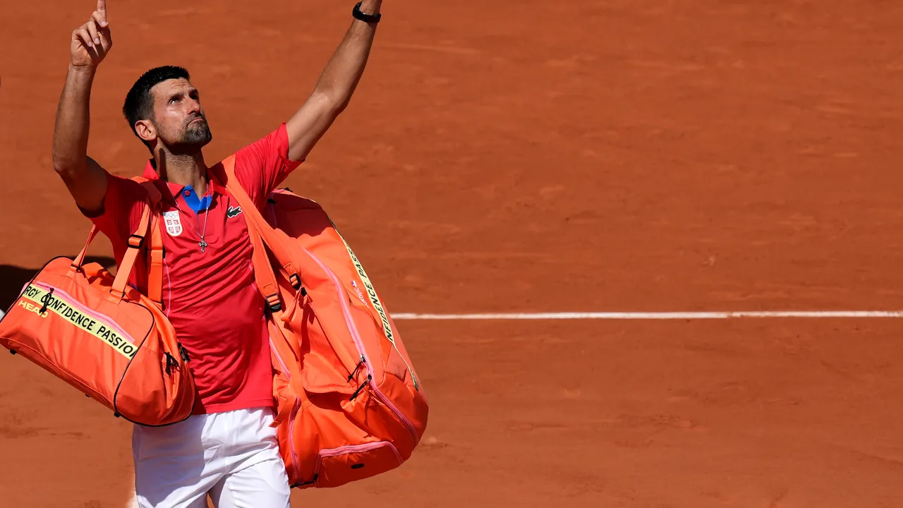Djokovic donează banii primiţi pentru câştigarea aurului la Paris