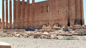Gruparea Stat Islamic a distrus un alt templu antic din oraşul Palmira - FOTO