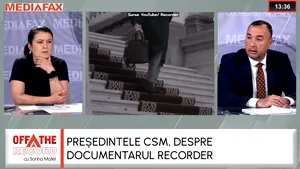 „Colegii nu meritau să li se arunce o pată de corupție și abuzuri sistemice generalizate”. Președintele CSM, despre documentarul Recorder