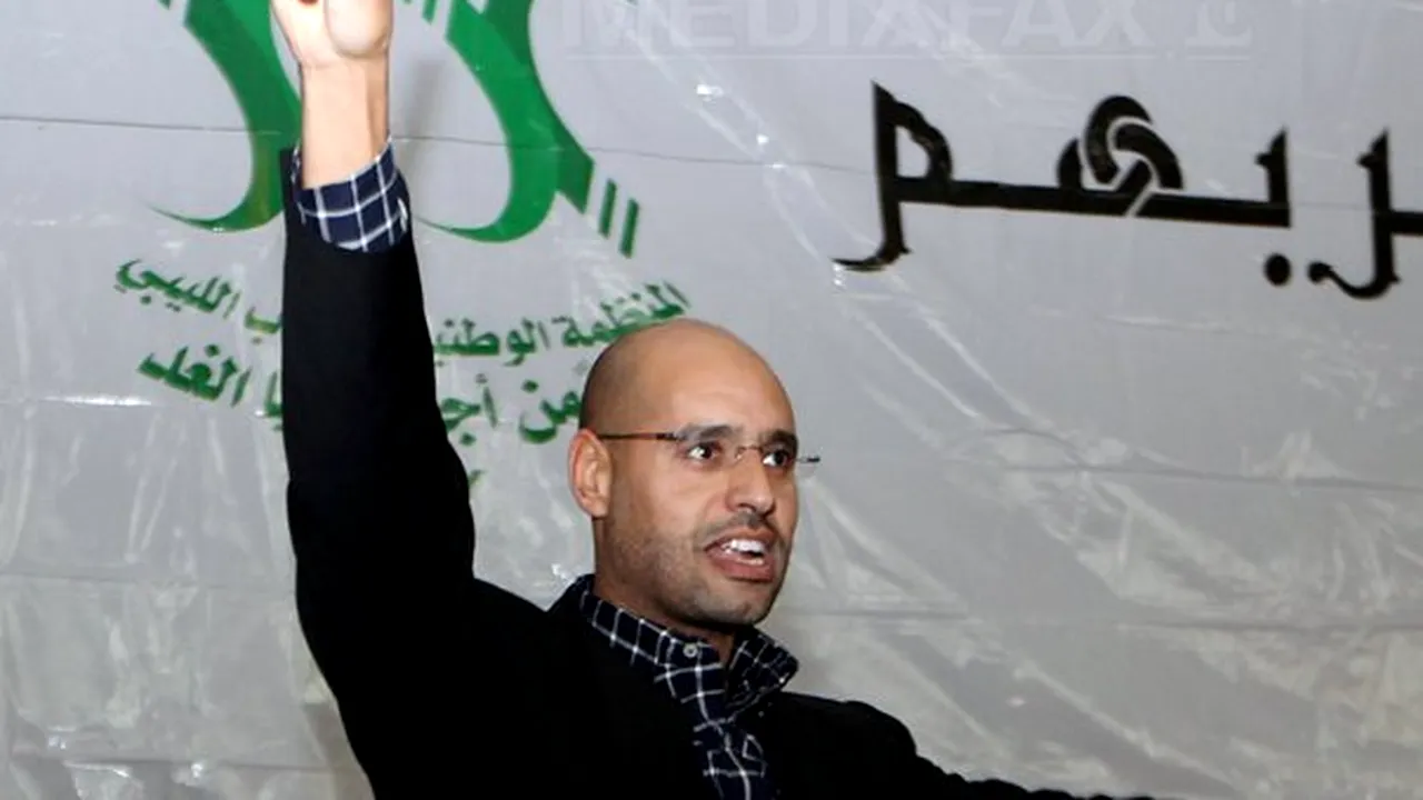 UE şi SUA cer ca Seif al-Islam Kadhafi să beneficieze de un proces echitabil