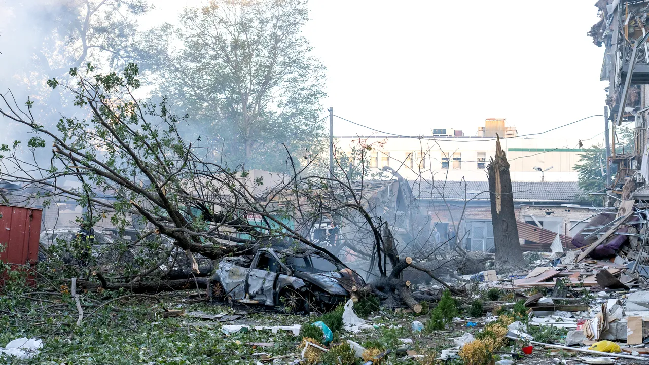 Explozii în mai multe oraşe din Ucraina, inclusiv la Kiev