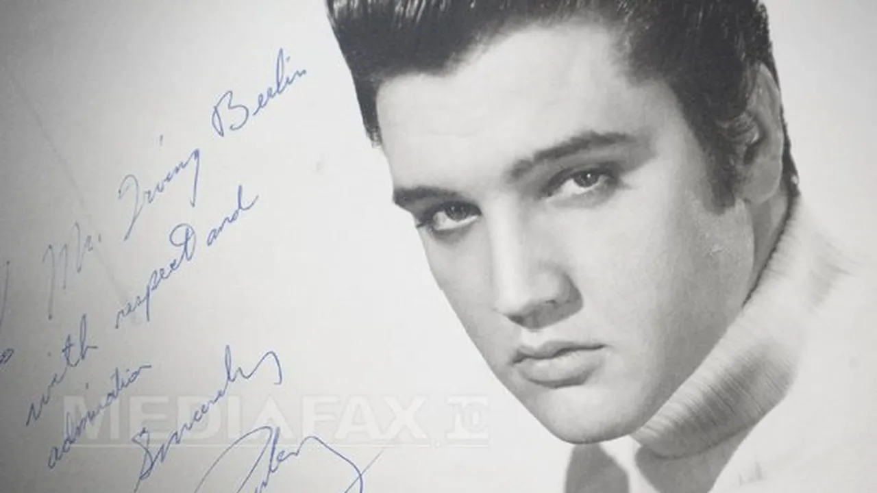 Primul disc înregistrat de Elvis Presley va fi scos la licitaţie în ianuarie 2015