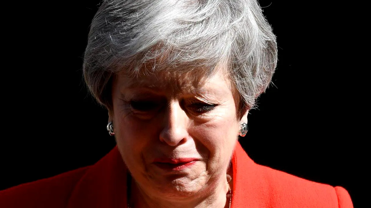Theresa May şi-a anunţat DEMISIA: Am făcut tot ce am putut pentru Acordul Brexit/ La finalul declaraţiei, premierul a izbucnit în lacrimi