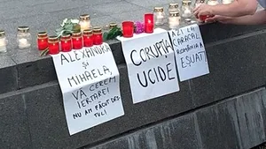 „La Caracal, România a eşuat”. Protest la Cluj-Napoca, faţă de intervenţia defectuoasă pentru salvarea Alexandrei | FOTO