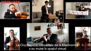 La Cluj-Napoca, concertele de la Filarmonică s-au mutat în spaţiul virtual. Piesa “Bolero”, de Ravel, interpretată în izolare