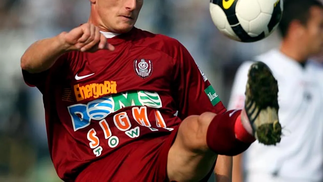 Comisia de Recurs obligă CFR Cluj la plata restanţelor către jucătorul Dorin Toma