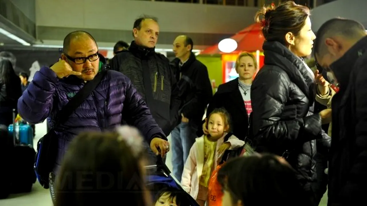 Românii repatriaţi din Japonia au rememorat momentul cutremurului, dar vor să se întoarcă - GALERIE FOTO