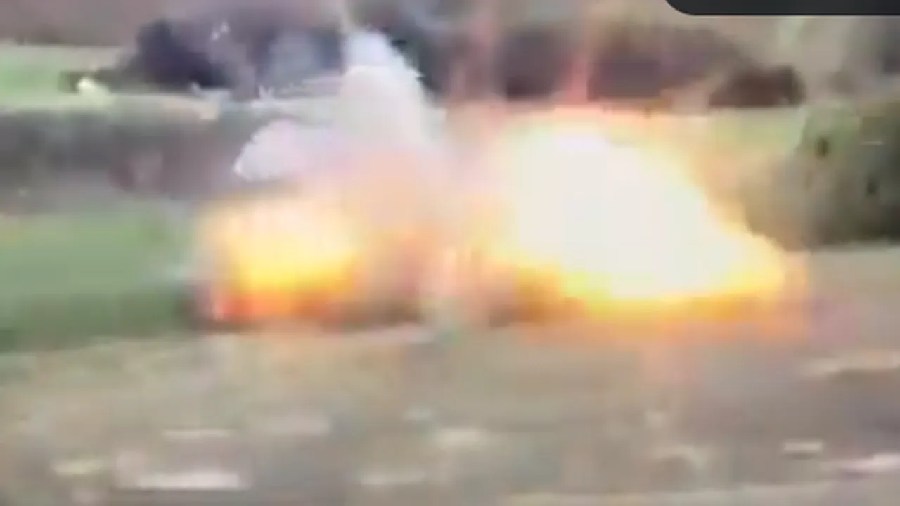 Ucrainenii bagă frica în ruşi cu imagini în care soldaţii lor sunt aruncaţi în aer de explozii