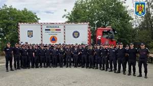 Al doilea schimb de pompieri români pleacă în Franța, pentru stingerea incendiilor de vegetație