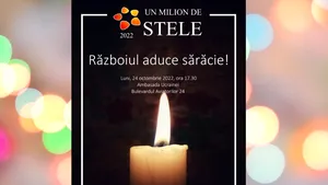 Ambasada Ucrainei din Bucureşti organizează un eveniment de solidaritate la la 8 luni de război