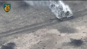 Ucrainenii au masacrat tancurile ruseşti la Mariupol: ploaia de foc, fără speranţe pentru T-80BV