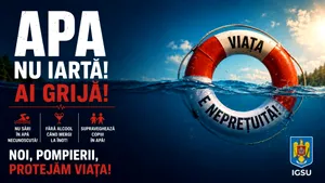 „Apa nu iartă! Ai grijă!” Mesajul transmis de IGSU înainte de sezonul estival