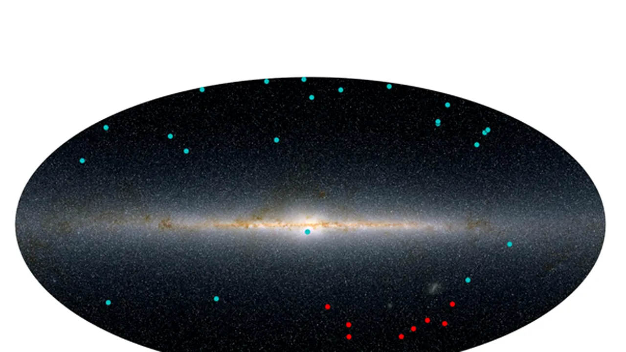 Astronomii au descoperit nouă galaxii pitice în vecinătatea Căii Lactee - FOTO
