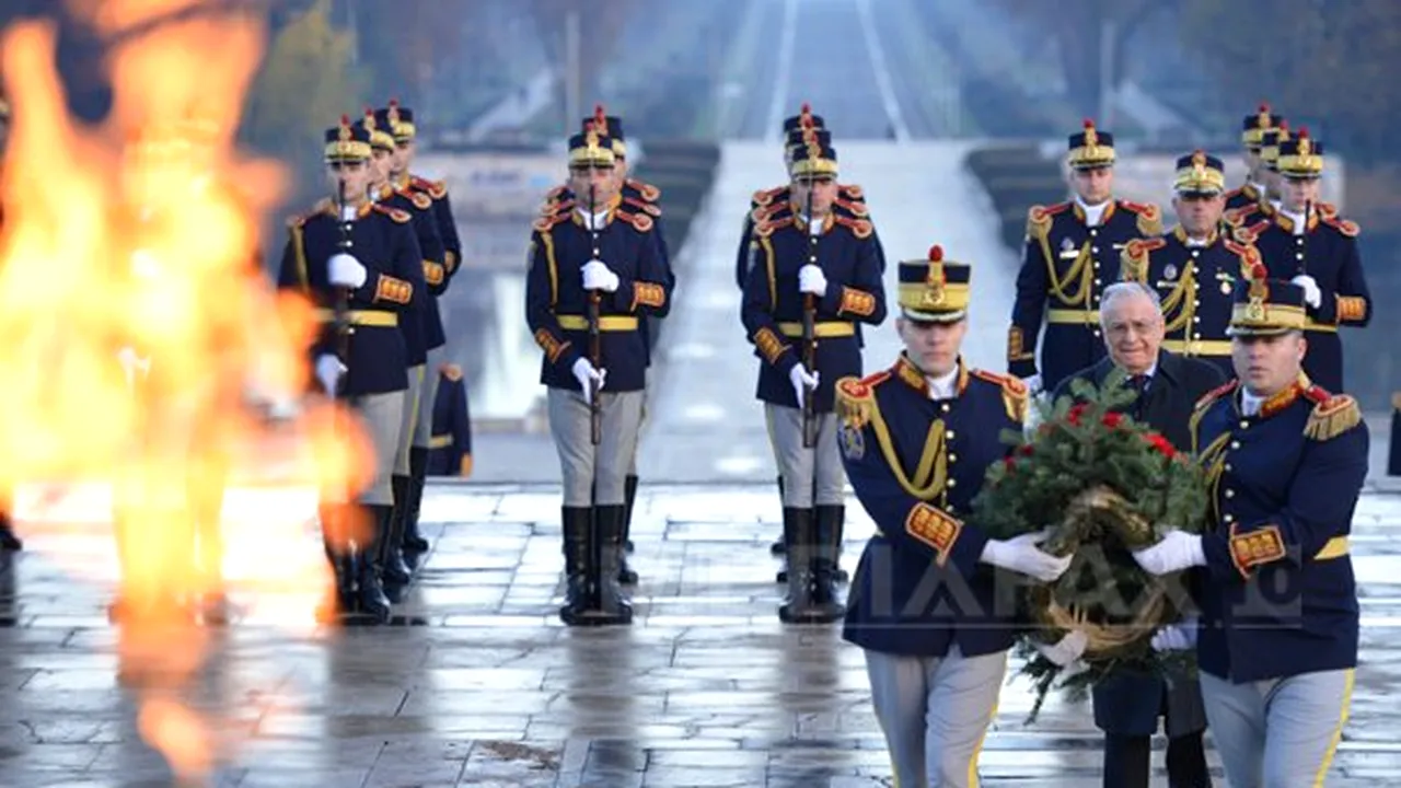 Ministerul Apărării Naţionale organizează ceremonii militare şi religioase dedicate celor 330.000 de eroi căzuţi în Primul Război Mondial. Programul manifestărilor