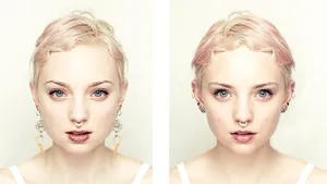 Cum ar arăta oamenii dacă ambele jumătăţi ale feţei ar fi identice. Proiect inedit de fotografie - GALERIE FOTO