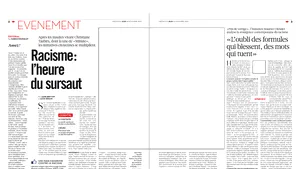 Ziarul Libération a eliminat fotografiile din paginile sale pentru a sublinia importanţa imaginilor