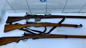 Arme letale, trimise din Elveția în România, la Galați