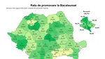 Harta rezultatelor la Bacalaureat 2026, sesiunea a doua. Diferență uriașă între județele fruntașe și cele codașe