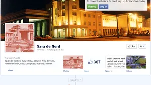Gara de Nord are pagină de Facebook, iar SOSIRILE ŞI PLECĂRILE pot fi văzute online, în timp real