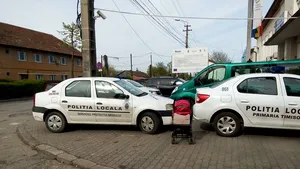 Megkétszerezték a tilosban parkoló temesvári helyi rendőrökre kirótt pénzbírságot