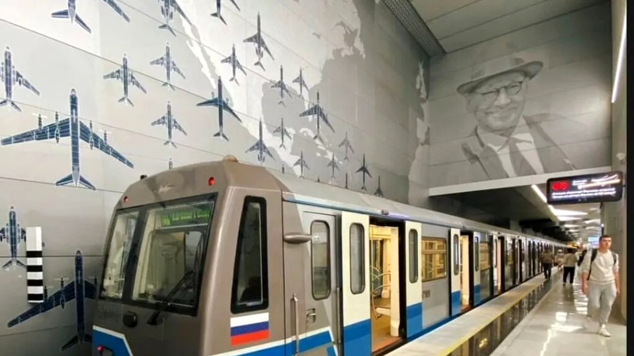Metroul din Moscova se laudă că introduce cele mai futuriste vagoane din lume