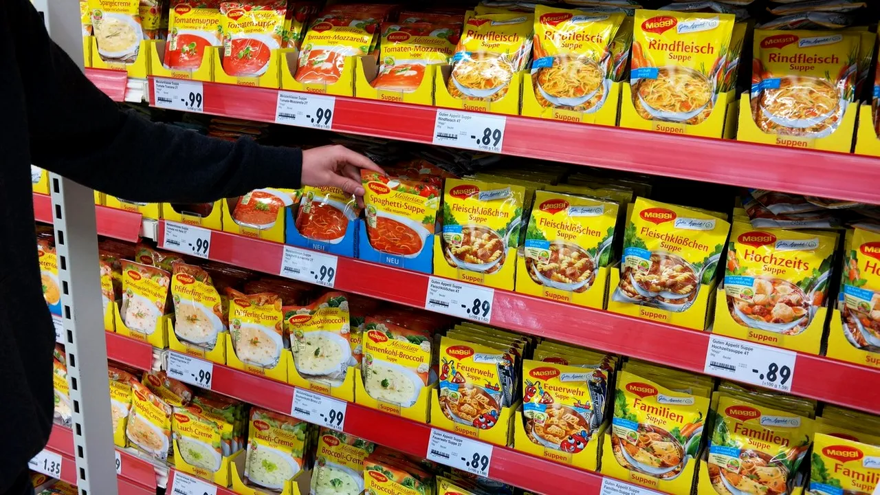Cea mai mare companie alimentară din lume recunoaşte că peste 60% din produsele sale sunt nesănătoase