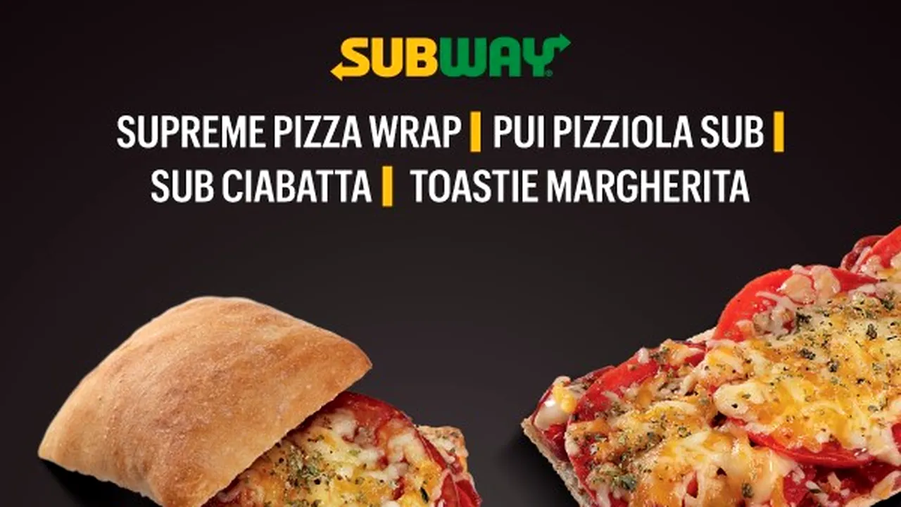Subway lansează meniu nou de inspiraţie italiană