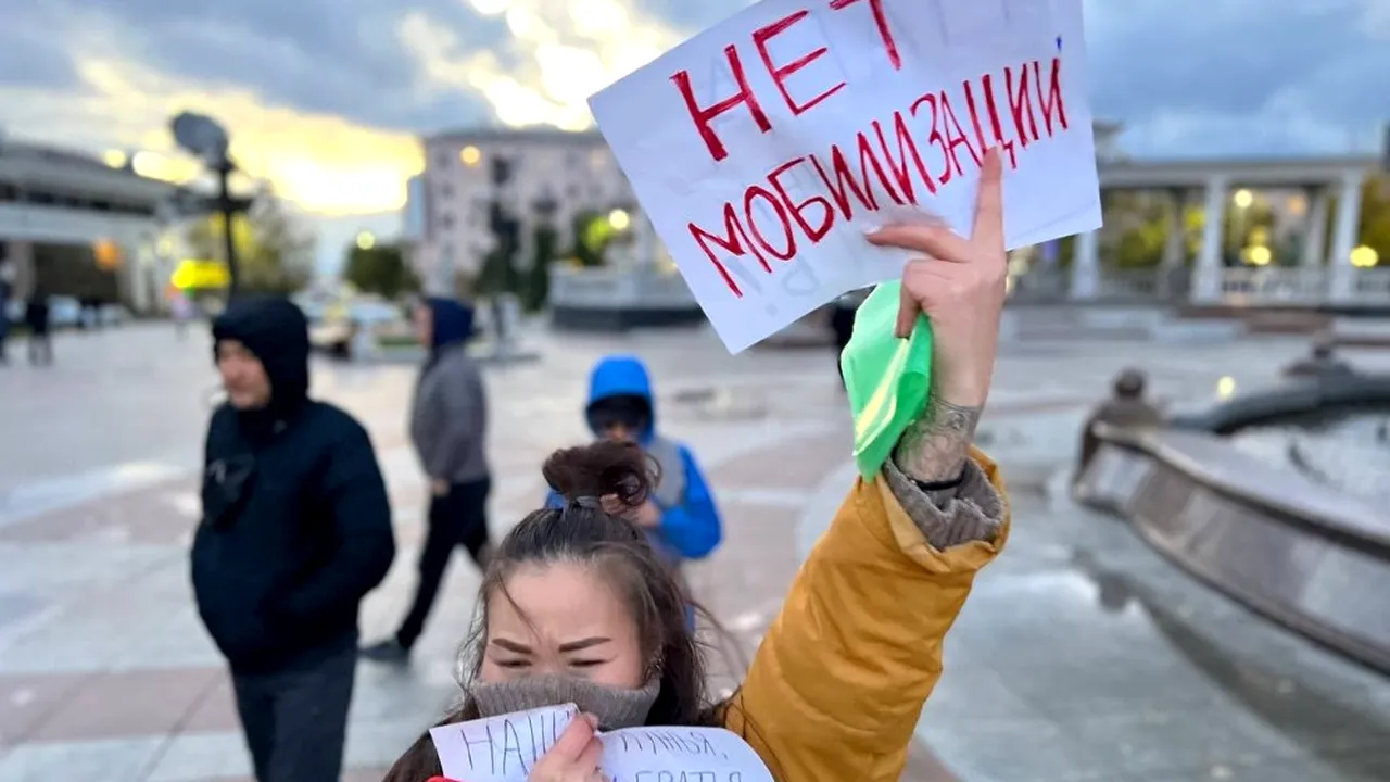 Proteste în Rusia după anunţul mobilizării militare 