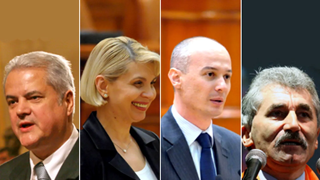 Adrian Năstase, Daniela Popa, Bogdan Olteanu şi Ioan Oltean, vicepreşedinţi ai Camerei